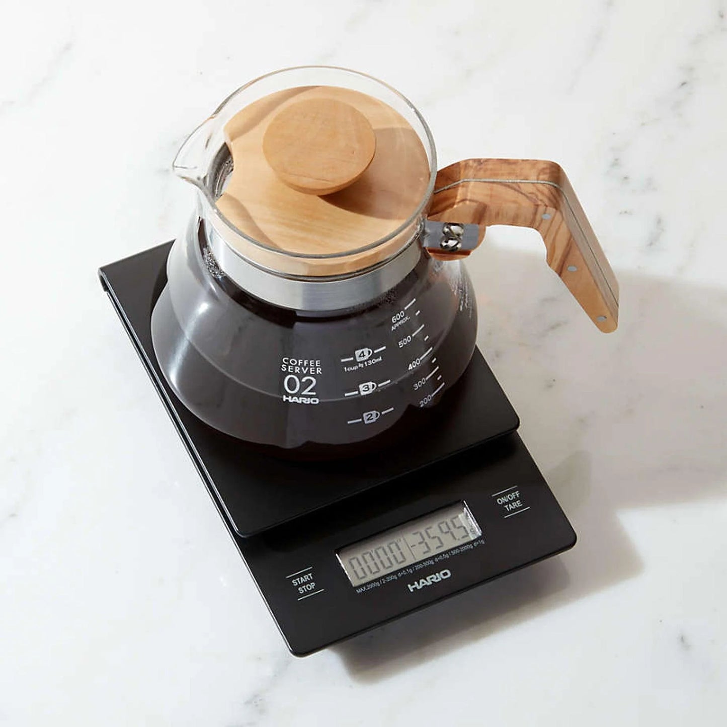 Hario V60 Drip Tartısı Scale Black